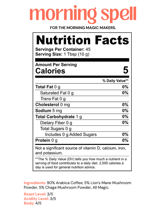 Nootropic Mushroom Coffee Potion 16oz (As Above, So Below)